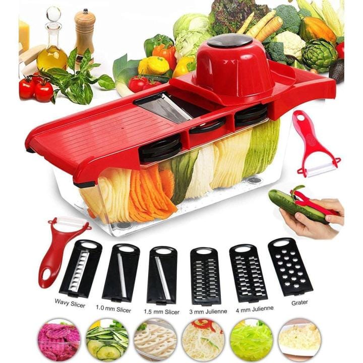 12-in-1 Multifunction Vegetable Chopper & Slicer